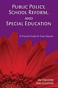 Public Policy, School Reform, and Special Education (Paperback)