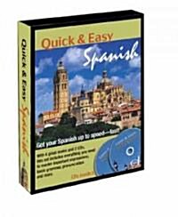 Quick and Easy Spanish (Paperback, Compact Disc)