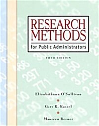 Research Methods for Public Administrators (Paperback, 5)