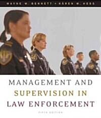 Management And Supervision in Law Enforcement (Hardcover, 5th)