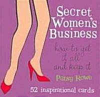 Secret Womens Business Cards (Hardcover, BOX)