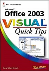 Office 2003 Visual Quick Tips (Paperback)