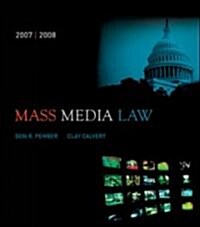 Mass Media Law, 2007/2008 (Paperback, 15th, PCK)