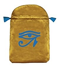 Horus Eye Satin Bag (Fabric, Tarot Bag)