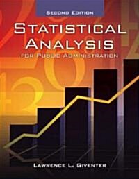 Statistical Analysis in Public Administration (Paperback, 2nd)