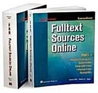 Fulltext Sources Online (Paperback)