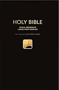 New American Standard Bible, Worlds Visual Reference System, Burgundy Cordovan Leathersoft (Paperback, Large Print)