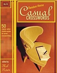 Random House Casual Crosswords (Paperback, Spiral)
