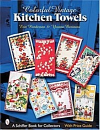 Colorful Vintage Kitchen Towels (Paperback)