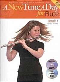 A New Tune a Day - Flute, Book 1 [With CD and DVD] (Paperback)