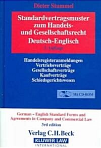 German -English Standard Forms and Agreements in Company and Commercial Law [With CDROM] (Hardcover, 3)