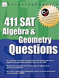 [중고] 411 Sat Algebra And Geometry Questions (Paperback)