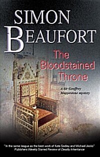 The Bloodstained Throne (Hardcover, Large Print)