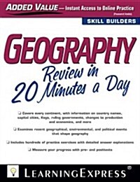 Geography Review in 20 Minutes a Day (Paperback)