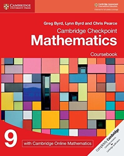 Cambridge Checkpoint Mathematics Coursebook 9 with Cambridge Online Mathematics (1 Year) (Multiple-component retail product)