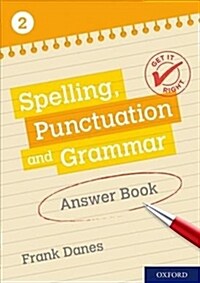 Get It Right: KS3; 11-14: Spelling, Punctuation and Grammar Answer Book 2 (Paperback)