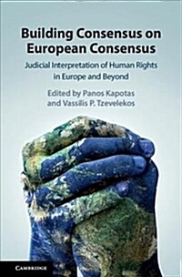 Building Consensus on European Consensus : Judicial Interpretation of Human Rights in Europe and Beyond (Hardcover)