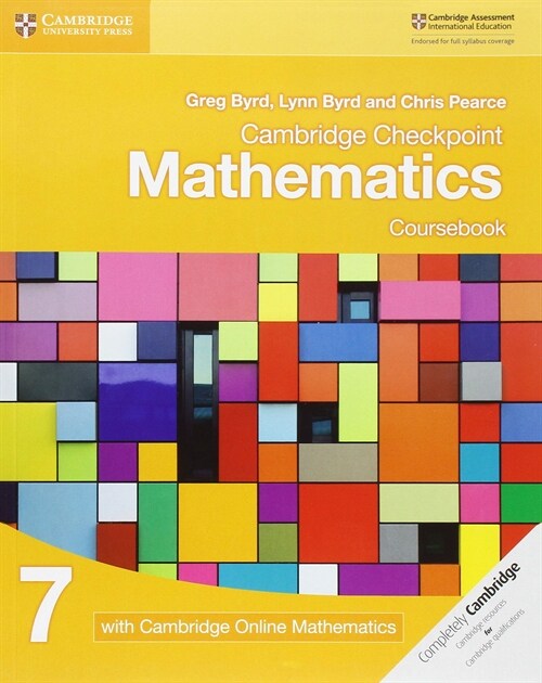 Cambridge Checkpoint Mathematics Coursebook 7 with Cambridge Online Mathematics (1 Year) (Multiple-component retail product)