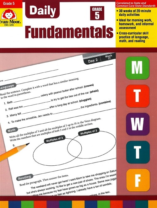[Evan-Moor] Daily Fundamentals 5 : Teachers Guide (Paperback, 2017)