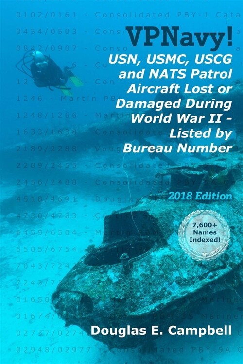 Vpnavy! Usn, Usmc, USCG and Nats Patrol Aircraft Lost or Damaged During World War II - Listed by Bureau Number (Paperback)