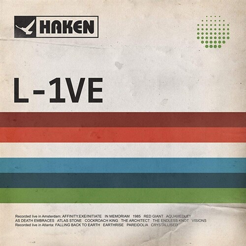 [수입] Haken - L-1VE [2CD+2DVD][디지팩]