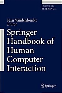 Handbook of Human Computer Interaction (Hardcover, 2023)