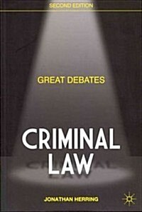 Great Debates in Criminal Law (Paperback)
