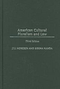American Cultural Pluralism and Law (Hardcover, 3)
