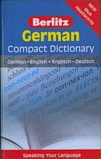 German Compact Dictionary (Paperback, 1st, Compact, Bilingual)