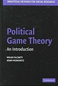 Political Game Theory : An Introduction (Hardcover)