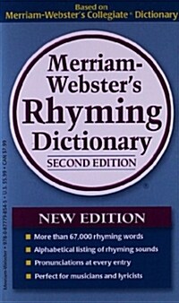 Merriam-Websters Rhyming Dictionary (Mass Market Paperback, 2)