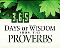 365 Days of Wisdom from the Proverbs (Paperback, Spiral)