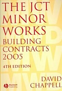 JCT Minor Works Build Contracts 2005 4e (Paperback, 4, 2005)