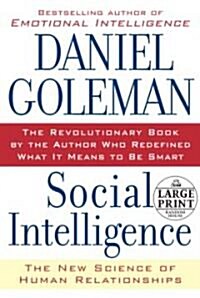 Social Intelligence (Hardcover, Large Print)