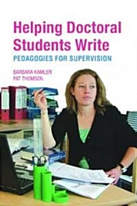 Helping Doctoral Students Write (Paperback)