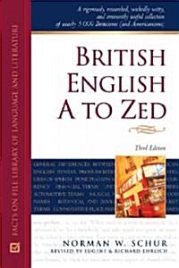 British English A to Zed (Hardcover, 3)
