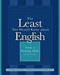 The Least You Should Know About English (Paperback, 9th)