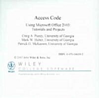 Using Microsoft Office 2003 Pass Code (Hardcover)