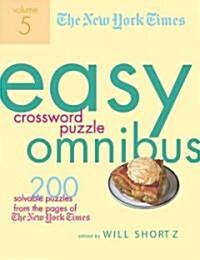 The New York Times Easy Crossword Puzzle Omnibus (Paperback)