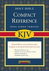 Compact Reference Bible-KJV (Bonded Leather)