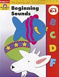 Learning Line: Beginning Sounds, Kindergarten - Grade 1 Workbook (Paperback)