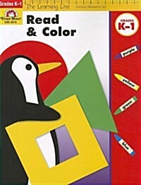 Learning Line: Read and Color, Kindergarten - Grade 1 Workbook (Paperback)