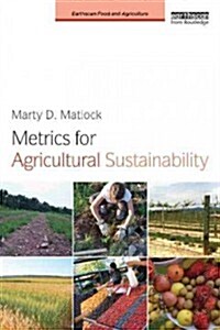 Metrics for Agricultural Sustainability (Paperback)