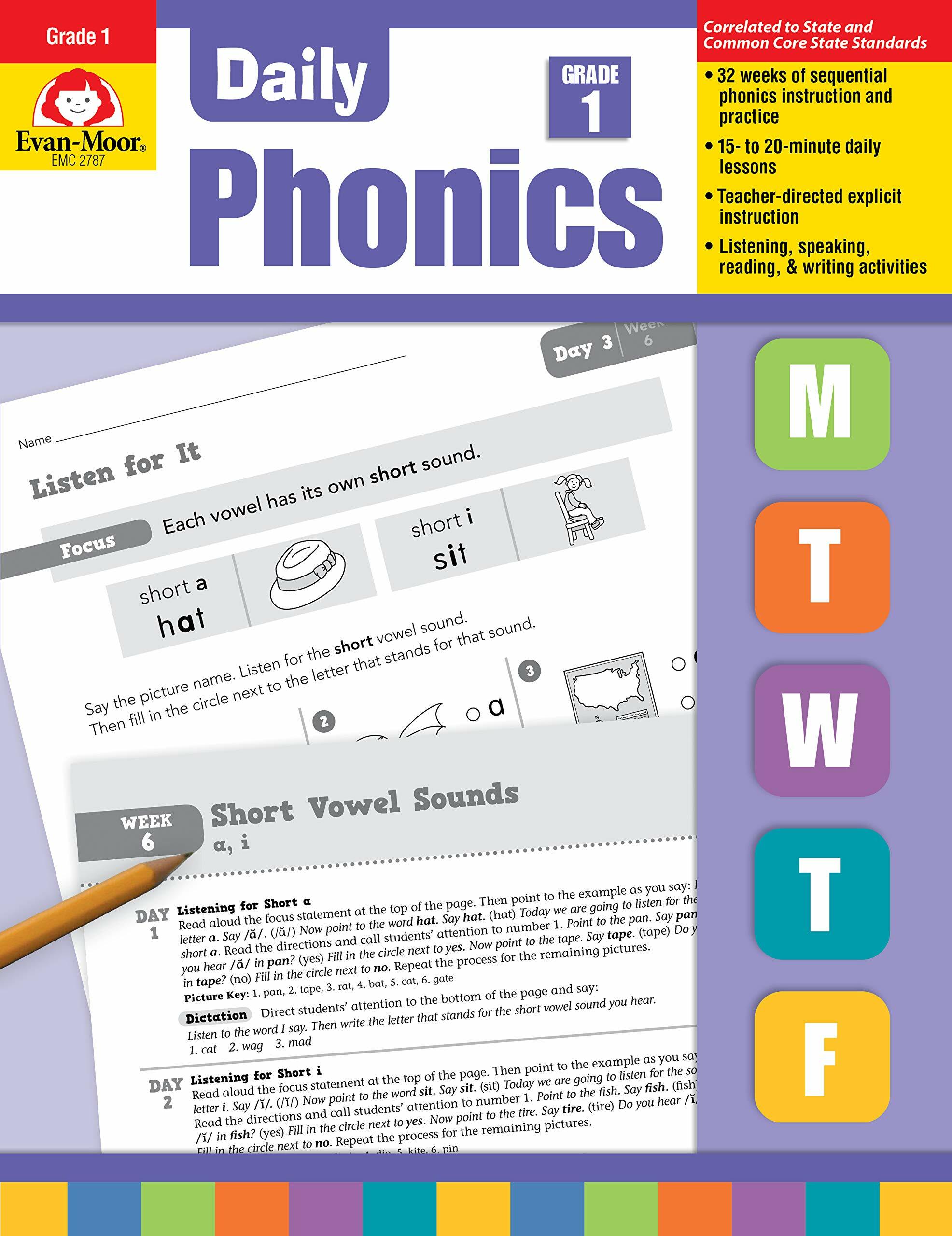 [Evan-Moor]Daily Phonics, Grade 1 : Teachers Edition (Paperback)