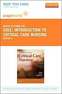 Introduction to Critical Care Nursing (Paperback, Pass Code, 5th)