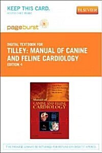Manual of Canine and Feline Cardiology - Elsevier eBook on Vitalsource (Retail Access Card) (Hardcover, 4)