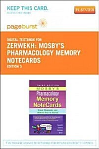 Mosbys Pharmacology Memory Notecards - Elsevier eBook on Vitalsource (Retail Access Card): Visual, Mnemonic, and Memory AIDS for Nurses (Hardcover, 3)