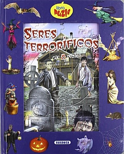 Seres Terrorificos: Con 8 Puzles (Board Books)