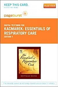 Essentials of Respiratory Care - Elsevier eBook on Vitalsource (Retail Access Card) (Hardcover, 4)