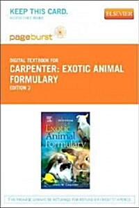 Exotic Animal Formulary (Paperback, Pass Code, 3rd)